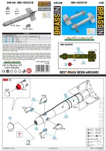 1/48 GBU-15(V)21/B - Eduard