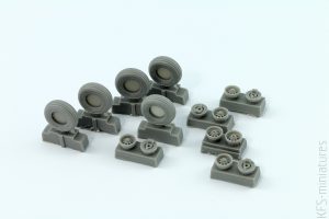 1/48 IA-58 Pucará - Wheels - CMK