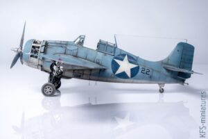 1/48 F4F-3 Wildcat - Budowa Cz.2