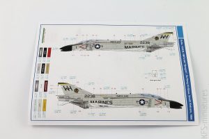1/48 F-4B Phantom II - Kalkomanie