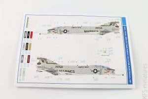 1/48 F-4B Phantom II - Kalkomanie