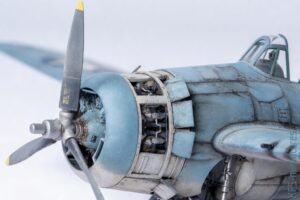 1/48 F4F-3 Wildcat - Budowa Cz.2