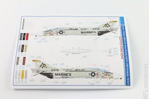 1/48 F-4B Phantom II - Kalkomanie