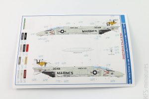 1/48 F-4B Phantom II - Kalkomanie