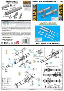 1/48 AGM-142 Popeye Have Nap - Eduard