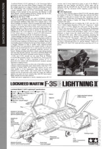 1/72 Lockheed Martin F-35C Lightning II – Tamiya 1/72 Lockheed Martin F-35C Lightning II – Tamiya