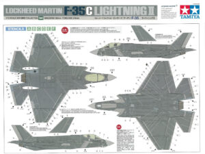 1/72 Lockheed Martin F-35C Lightning II – Tamiya 1/72 Lockheed Martin F-35C Lightning II – Tamiya