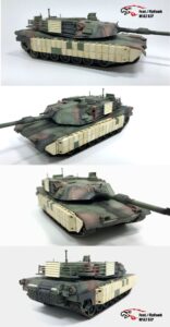 1/72 Modern U.S. M153 CROWS II System + Tank Urban Survival Kit (TUSK) - T-MODEL