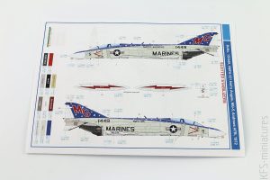 1/48 F-4B Phantom II - Kalkomanie