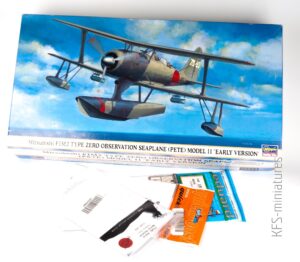 1/48 Mitsubishi F1M2 "Pete" - Budowa