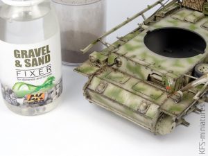 1/35 Pz.Kpfw.III Ausf.M mit schürzen – Takom/BLITZ – Budowa cz.2