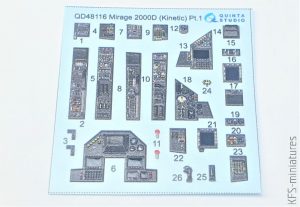 1/48 Mirage 2000D Kinetic - Waloryzacje