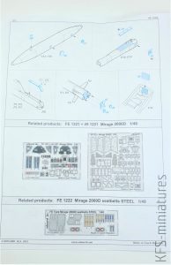 1/48 Mirage 2000D Kinetic - Waloryzacje