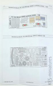 1/48 Mirage 2000D Kinetic - Waloryzacje