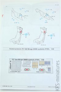 1/48 Mirage 2000D Kinetic - Waloryzacje