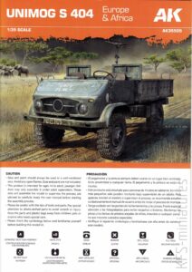 1/35 Unimog S 404 - Europe and Africa - AK-Interactive