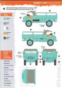 1/35 Unimog S 404 - Europe and Africa - AK-Interactive