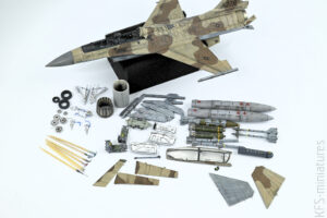 1/48 F-16D MiG Killer - Budowa Część 2 1/48 F-16D MiG Killer - Budowa Część 2