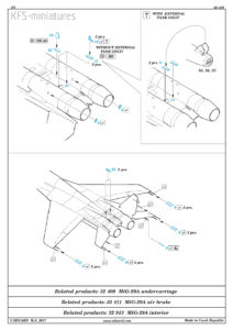 1/32 MiG-29A Trumpeter - dodatki - Eduard