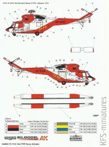 1/48 PZL W-3A Sokół - TOPR Rescue Helicopter - ANSWER