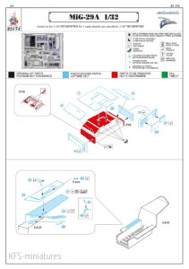 1/32 MiG-29A Trumpeter - dodatki - Eduard