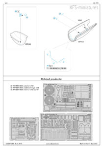 1/32 MiG-29A Trumpeter - dodatki - Eduard