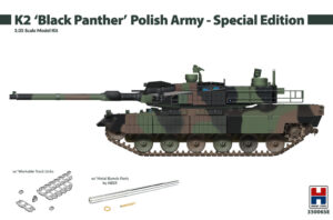 1/35 K2 'Black Panther' - Polish Army MBT - Hobby 2000