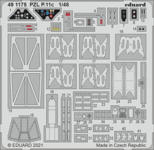 1/48 PZL P.11c - Dodatki