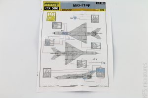 1/72 MiG-21PF - Dodatki