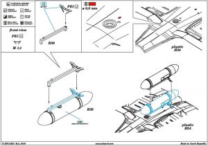 1/72 Spitfire Drop Tank - Eduard