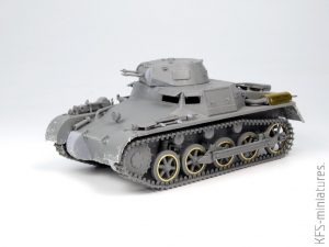 1/35 Pz.Kpfw.I Ausf.A - Takom - Budowa