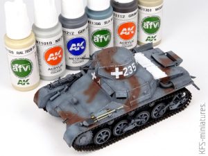 1/35 Pz.Kpfw.I Ausf.A - Takom - Budowa