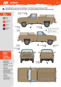 1/35 M1008 CUCV pick-up - AK Interactive