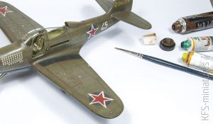 1/48 BELLA P-39 Airacobra - Budowa