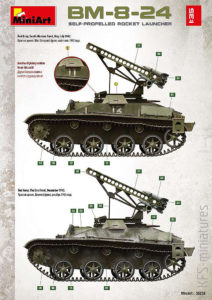 1/35 BM-8-24 self propelled rocket launcher - MiniArt