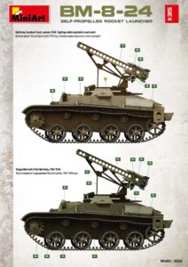 1/35 BM-8-24 self propelled rocket launcher - MiniArt