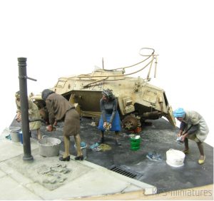 1/35 Wäscherei in der Französischen Straße - Budowa cz.1