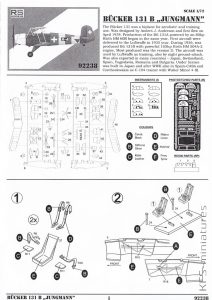 1/72 Bücker Bü 131 B – RS Models