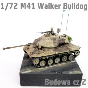 1/72 M41 Walker Bulldog - Armory - Budowa