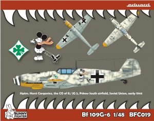 1/48 Bf 109G-6 Dual Combo - Bunny Fighter Club - Eduard