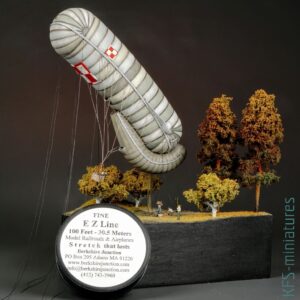 1/144 "Drachen" Observation Balloon – Pig Models – BUDOWA