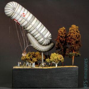 1/144 "Drachen" Observation Balloon – Pig Models – BUDOWA