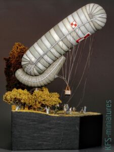 1/144 "Drachen" Observation Balloon – Pig Models – BUDOWA