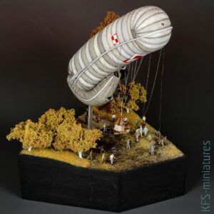 1/144 "Drachen" Observation Balloon – Pig Models – BUDOWA