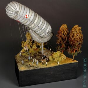 1/144 "Drachen" Observation Balloon – Pig Models – BUDOWA