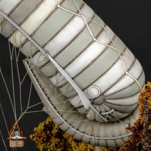 1/144 "Drachen" Observation Balloon – Pig Models – BUDOWA