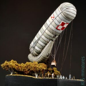 1/144 "Drachen" Observation Balloon – Pig Models – BUDOWA