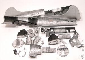 1/48 B-17G Early Production - HK Models – Budowa cz.2