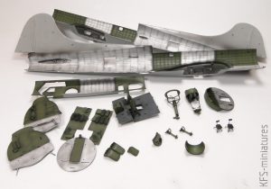 1/48 B-17G Early Production - HK Models – Budowa cz.2