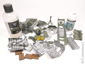 1/48 B-17G Early Production - HK Models – Budowa cz.2